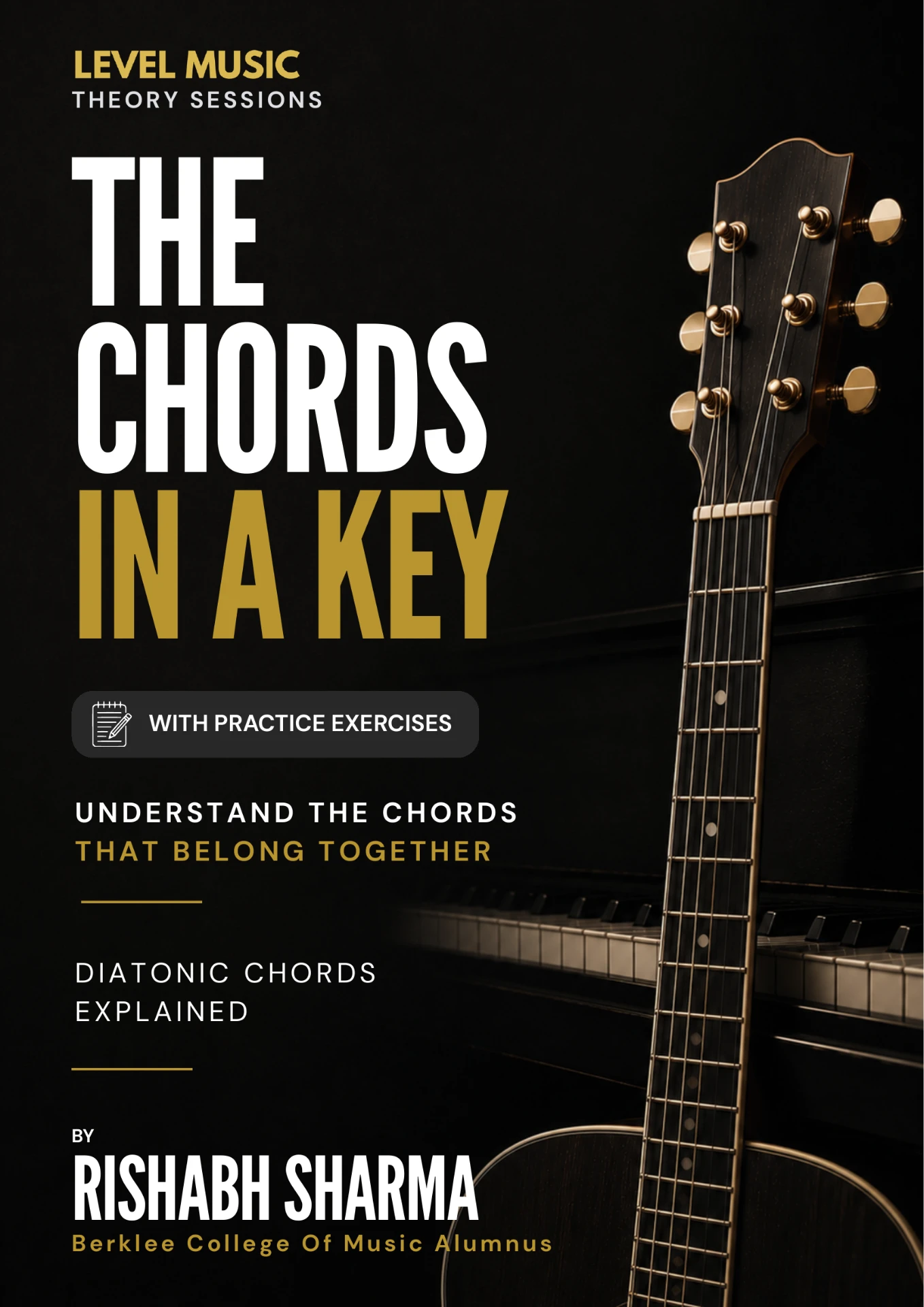 The Chords in a Key — Level Music Theory Sessions workbook cover